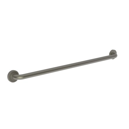 Newport Brass 39" L, Two Post, Solid Brass, 36" Grab Bar in Gun Metal, Gun Metal 1020-3936/14